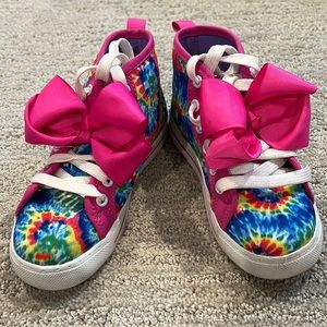 Kids JoJo Tie Dye High Top Sneakers